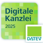 Logo digitale Kanzlei 2025 für Steuerberater